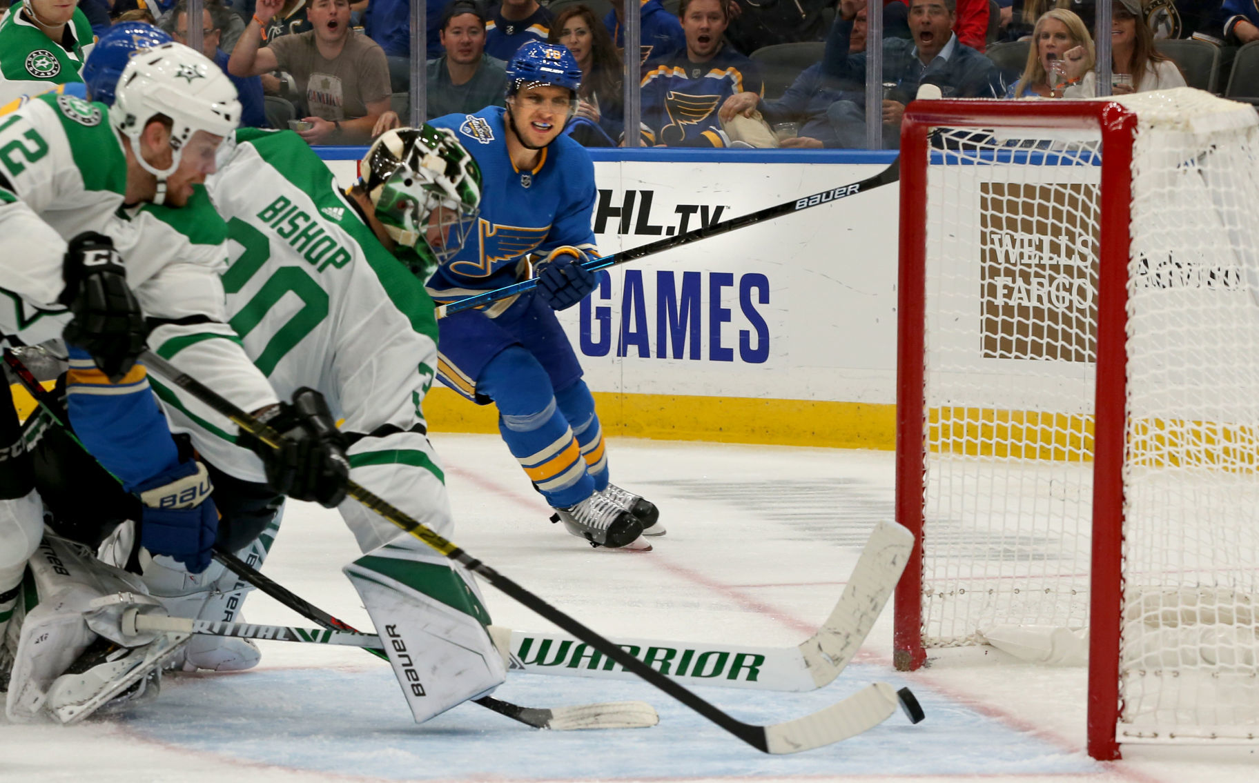 Blues host Stars